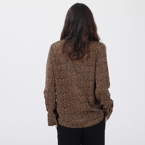 GAUDI-Γυναικεία μπλούζα GAUDI GJC.0W1.030.047 μπεζ leopard