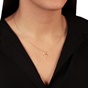 JEWELTUDE-Γυναικείο ασημένιο κολιέ JEWELTUDE 14467 Κεραυνός με κίτρινη επιχρύσωση