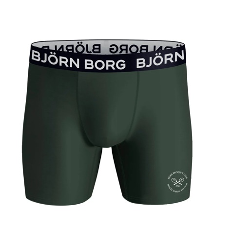 BJORN BORG-Ανδρικό εσώρουχο boxer BJORN BORG πράσινο