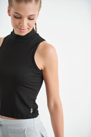 SUGARFREE-Γυναικεία μπλούζα SUGARFREE 22812100 μαύρη