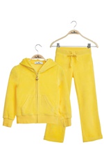 SUGARFREE-Παιδικό σετ φόρμας από ζακέτα και παντελόνι SUGARFREE 22618040 κίτρινο