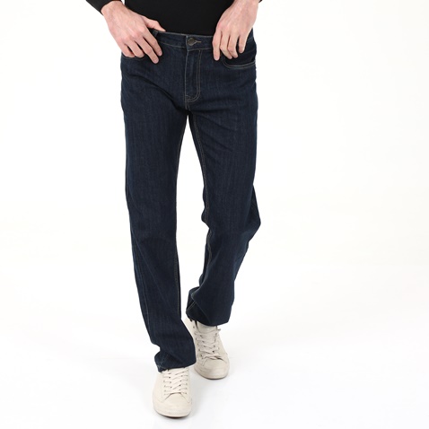 GREENWOOD-Ανδρικό jean παντελόνι GREENWOOD 01D9016222 μπλε