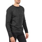 BATTERY-Ανδρική φούτερ μπλούζα BATTERY μαύρη