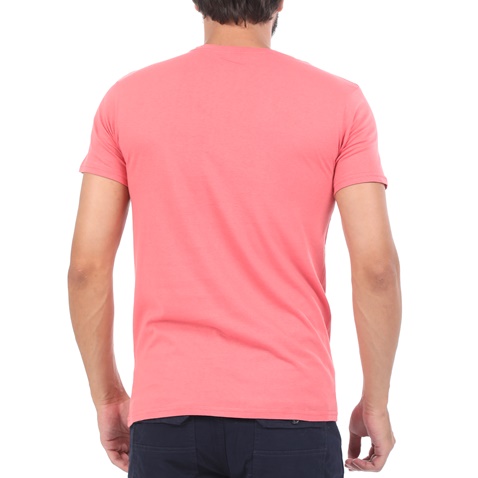 RUN-Ανδρική μπλούζα RUN BOX 9 ροζ