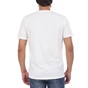 BATTERY-Ανδρική μπλούζα BATTERY SOLID1 GARMENT DYE λευκή
