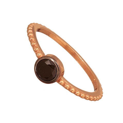 JEWELTUDE-Γυναικείο μονόπετρο δαχτυλίδι JEWELTUDE 10065 από ασήμι