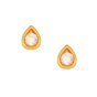 JEWELTUDE-Γυναικεία ασημένια καρφωτά σκουλαρίκια JEWELTUDE 15805 χρυσά