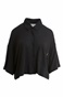 SUGARFREE-Γυναικείο cropped πουκάμισο SUGARFREE 22812106 μαύρο