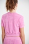 SUGARFREE-Γυναικεία cropped ζακέτα SUGARFREE 22813165 ροζ