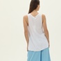 'ALE-Γυναικεία αμάνικη μπλούζα 'ALE 81032346 λευκή