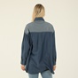 ATTRATTIVO-Γυναικείο jean πουκάμισο ATTRATTIVO 9913455 μπλε denim