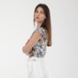 ATTRATTIVO-Γυναικείο cropped top ATTRATTIVO 9913484 πολύχρωμο floral
