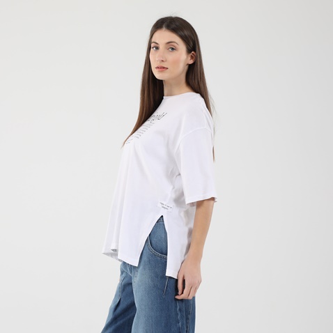 ATTRATTIVO-Γυναικεία μπλούζα ATTRATTIVO 9914198 άσπρη 