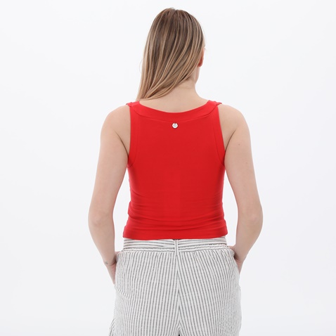 'ALE-Γυναικεία αμάνικη μπλούζα 'ALE 81572426 κόκκινη