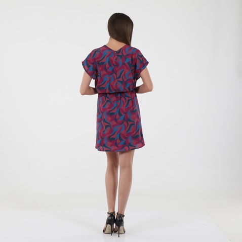 'ALE-Γυναικείο mini φόρεμα 'ALE 82259764 μοβ μπλε