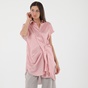 'ALE-Γυναικεία πουκαμίσα 'ALE 8913884 ροζ λευκή ριγέ