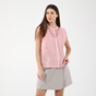 'ALE-Γυναικείο αμάνικο πουκάμισο 'ALE 8913885 ριγέ ροζ λευκό