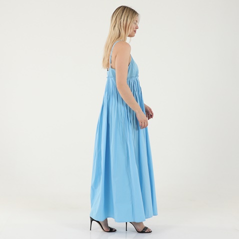 'ALE-Γυναικείο maxi φόρεμα 'ALE 8914085 γαλάζιο