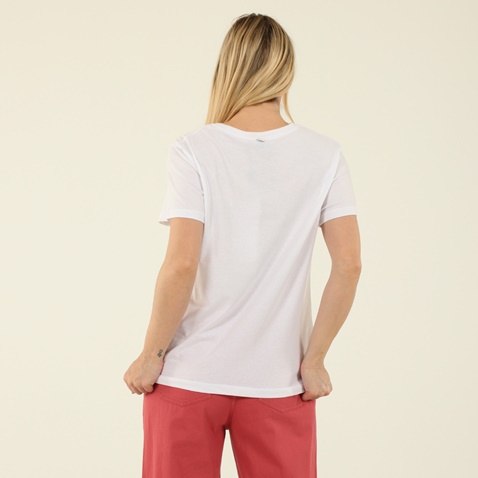 'ALE-Γυναικεία μπλούζα 'ALE 8914235 λευκή