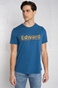 EDWARD JEANS-Ανδρικό t-shirt EDWARD JEANS MP-N-TOP-S21-013 FIXED μπλε