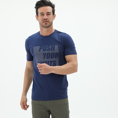 OCEAN SHARK-Ανδρικό t-shirt OCEAN SHARK 2110065201 μπλε