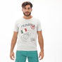 GREENWOOD-Ανδρικό t-shirt GREENWOOD 21K602491 γκρι ανοιχτό