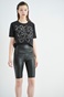 SUGARFREE-Γυναικεία κοντομάνικη μπλούζα SUGARFREE 22812135 μαύρη