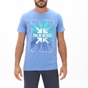 DORS-Ανδρικό t-shirt DORS 1132023.C03 μπλε