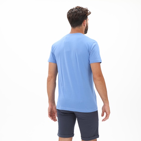 DORS-Ανδρικό t-shirt DORS 1132023.C03 μπλε