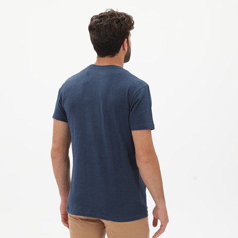DORS-Ανδρικό t-shirt DORS 1132026.C02 μπλε