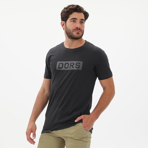 DORS-Ανδρικό t-shirt DORS 1132027.C03 ανθρακί
