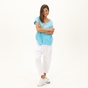 BODYTALK-Γυναικείο παντελόνι φόρμας BODYTALK 1191-904009 INSIDEOUTW λευκό