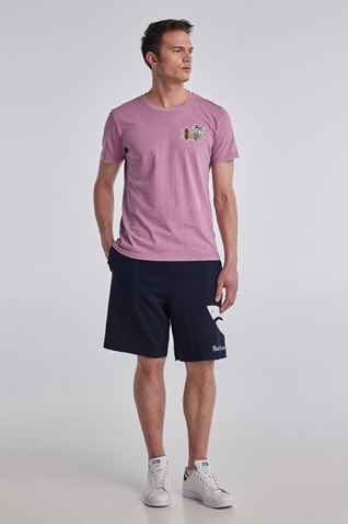 BLUE HUNTER-Unisex t-shirt BLUE HUNTER 22003010916 SMILE ροζ