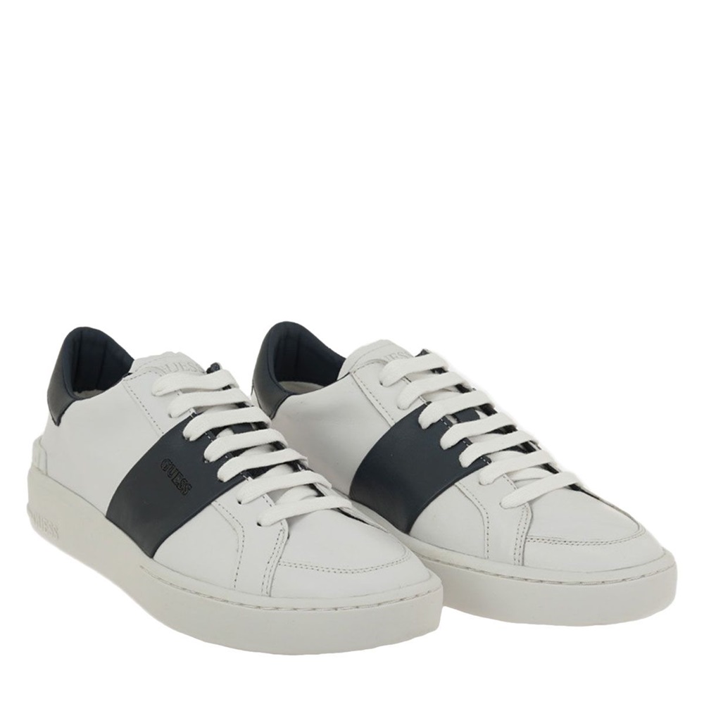 Ανδρικά/Παπούτσια/Sneakers GUESS - Ανδρικά sneakers GUESS M506301 λευκά μπλε