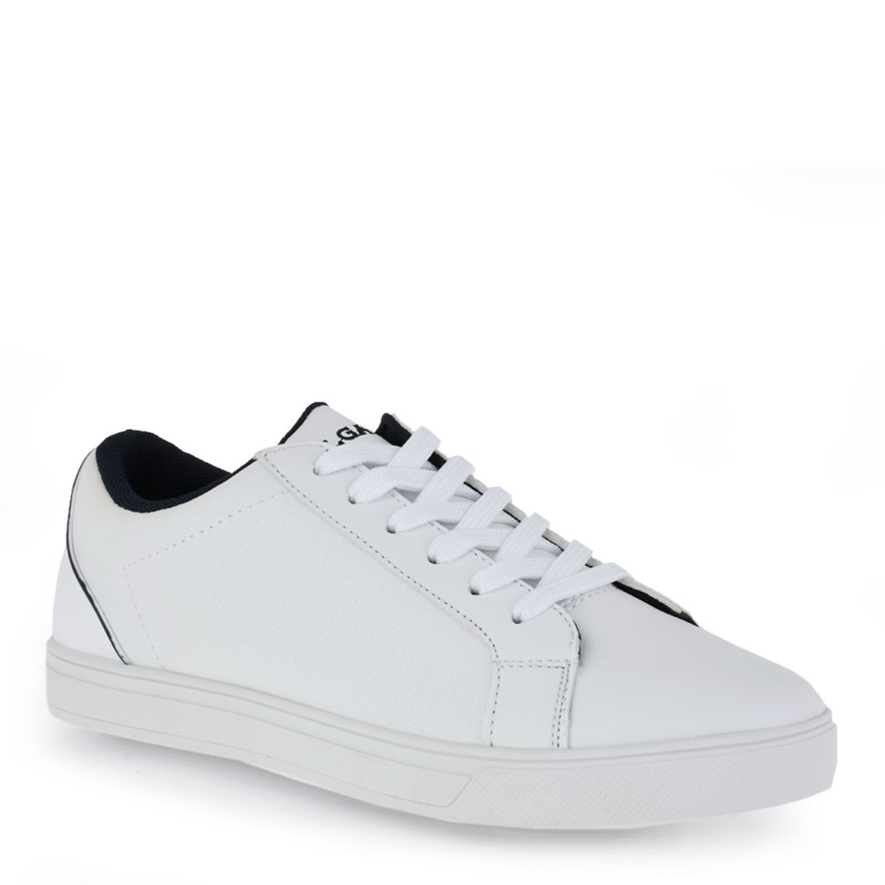 CALGARY – Γυναικεία sneakers CALGARY M17006911 λευκά μπλε