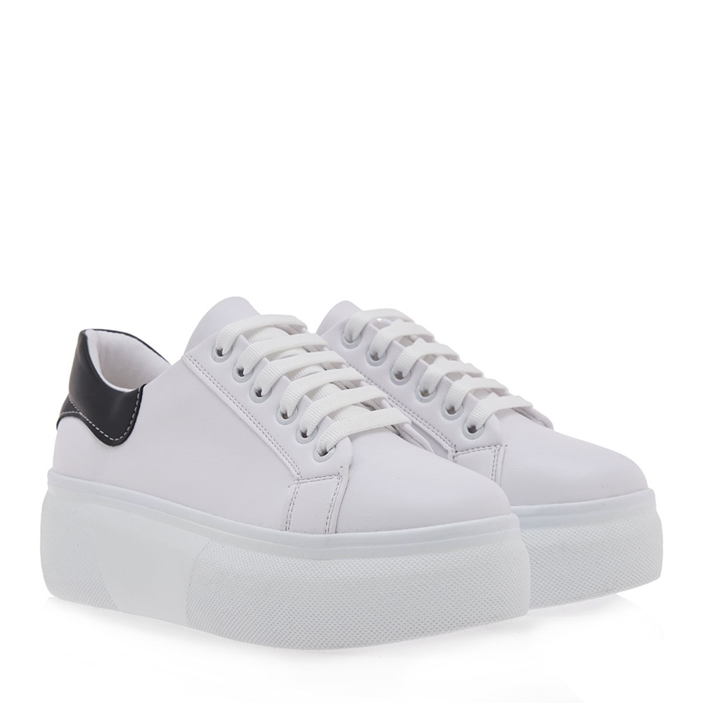 ENDLESS Γυναικεία sneakers ENDLESS O164A1063 λευκά μαύρα