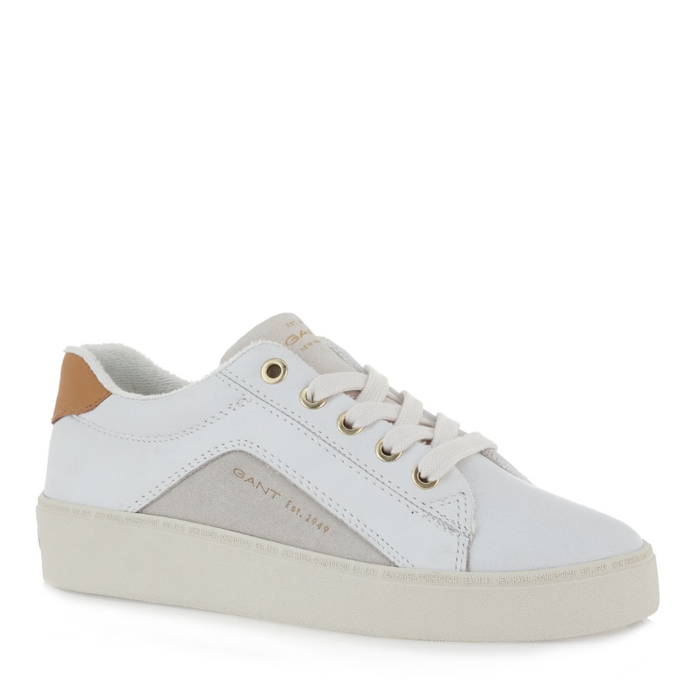 GANT – Γυναικεία παπούτσια sneakers GANT λευκά