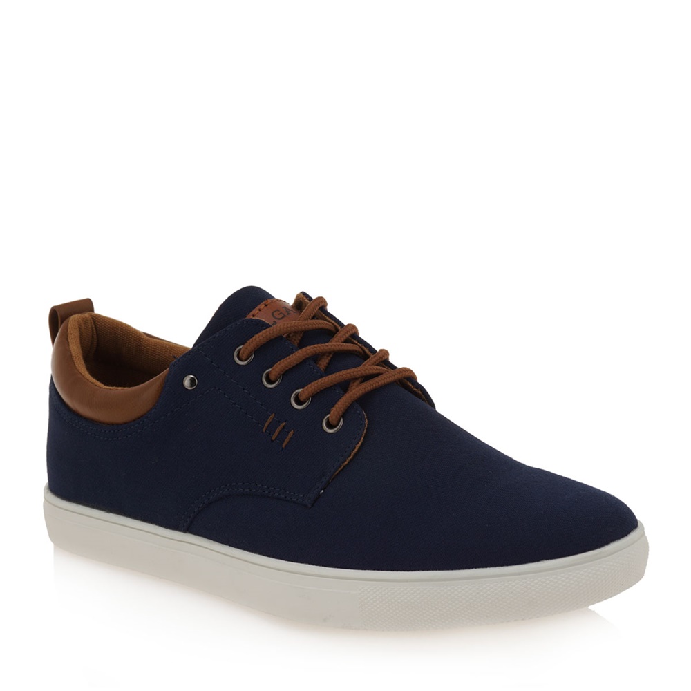 CALGARY – Ανδρικά sneakers CALGARY M57005051 μπλε καφέ