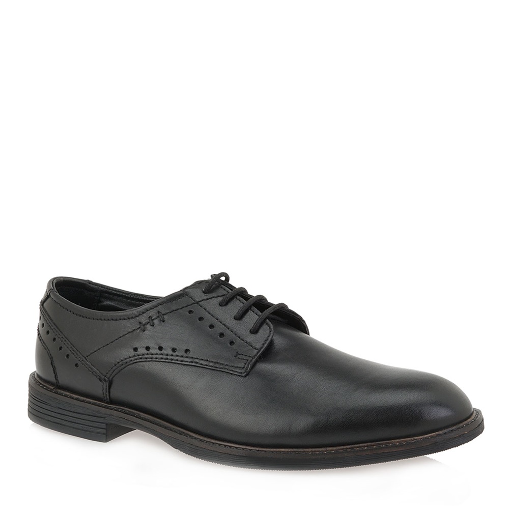 LA CUOIERIA - Ανδρικά casual δετά παπούτσια LA CUOIERIA J527R1102 μαύρα Ανδρικά/Παπούτσια/Δετά/Casual