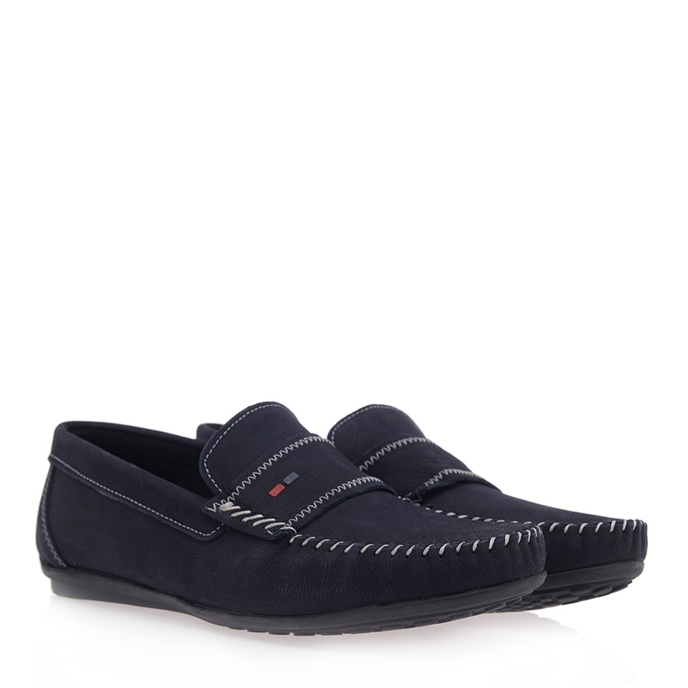 WEPSS - Ανδρικά loafers WEPSS O507U2701 μπλε Ανδρικά/Παπούτσια/Μοκασίνια-Loafers