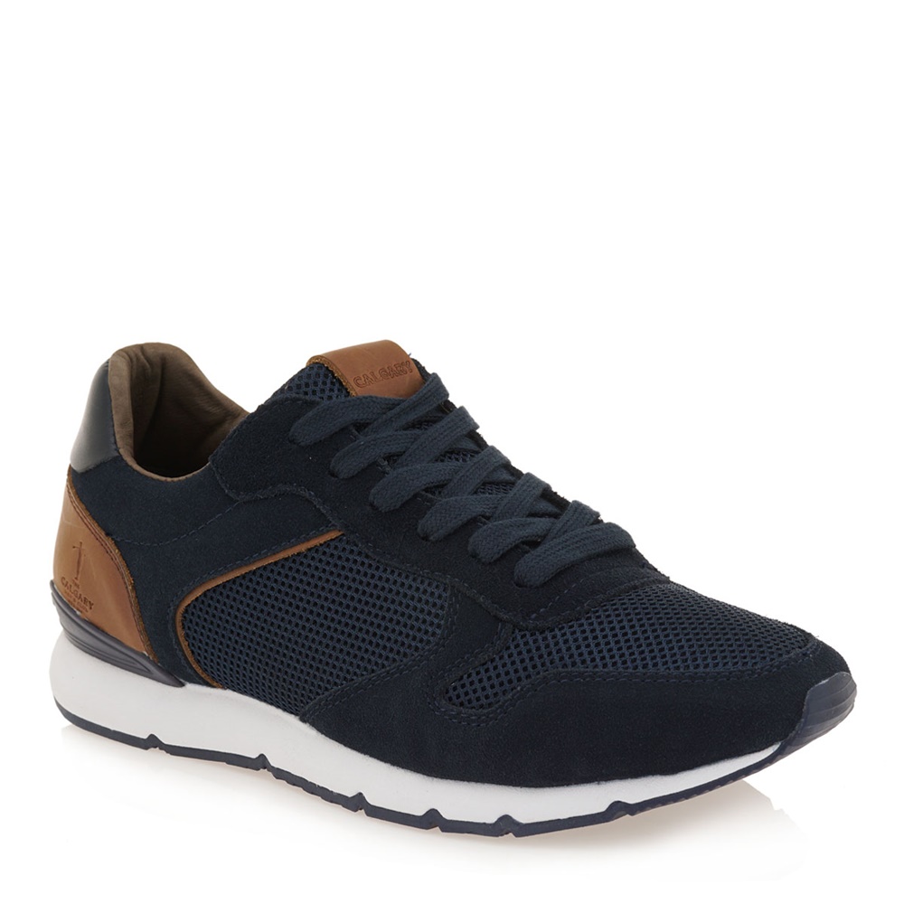 CALGARY - Ανδρικά sneakers CALGARY I591S0032 μπλε καφέ Ανδρικά/Παπούτσια/Sneakers
