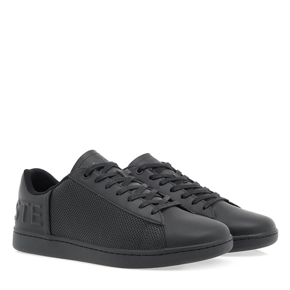 LACOSTE – Ανδρικά δερμάτινα sneakers LACOSTE N532J2011 μαύρα