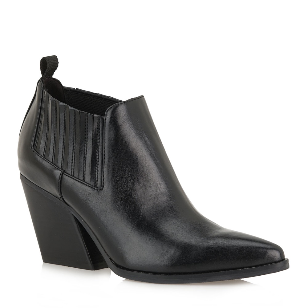 EXE Γυναικεία ankle boots EXE J007475 μαύρα
