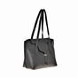 VQF POLO LINE-Γυναικεία τσάντα ώμου VQF POLO LINE 1614 μαύρη