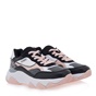 GUESS-Γυναικεία παπούτσια sneakers GUESS O10638223 μαύρα nude