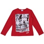 DISNEY-Παιδική μπλούζα Disney MINNIE MOUSE κόκκινη