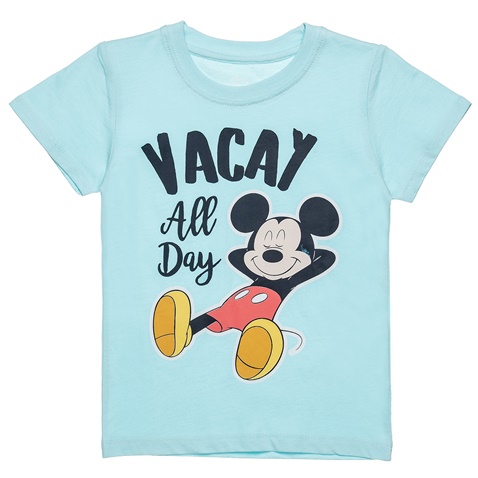 DISNEY-Βρεφική μπλούζα Disney MICKEY MOUSE γαλάζια