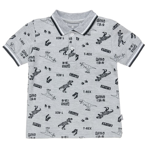 ALOUETTE-Παιδική μπλούζα polo ALOUETTE γκρι 