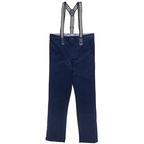 ALOUETTE-Παιδικό παντελόνι με τιράντες ALOUETTE μπλε
