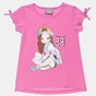 ALOUETTE-Παιδική κοντομάνικη μπλούζα ALOUETTE Five Star ροζ 